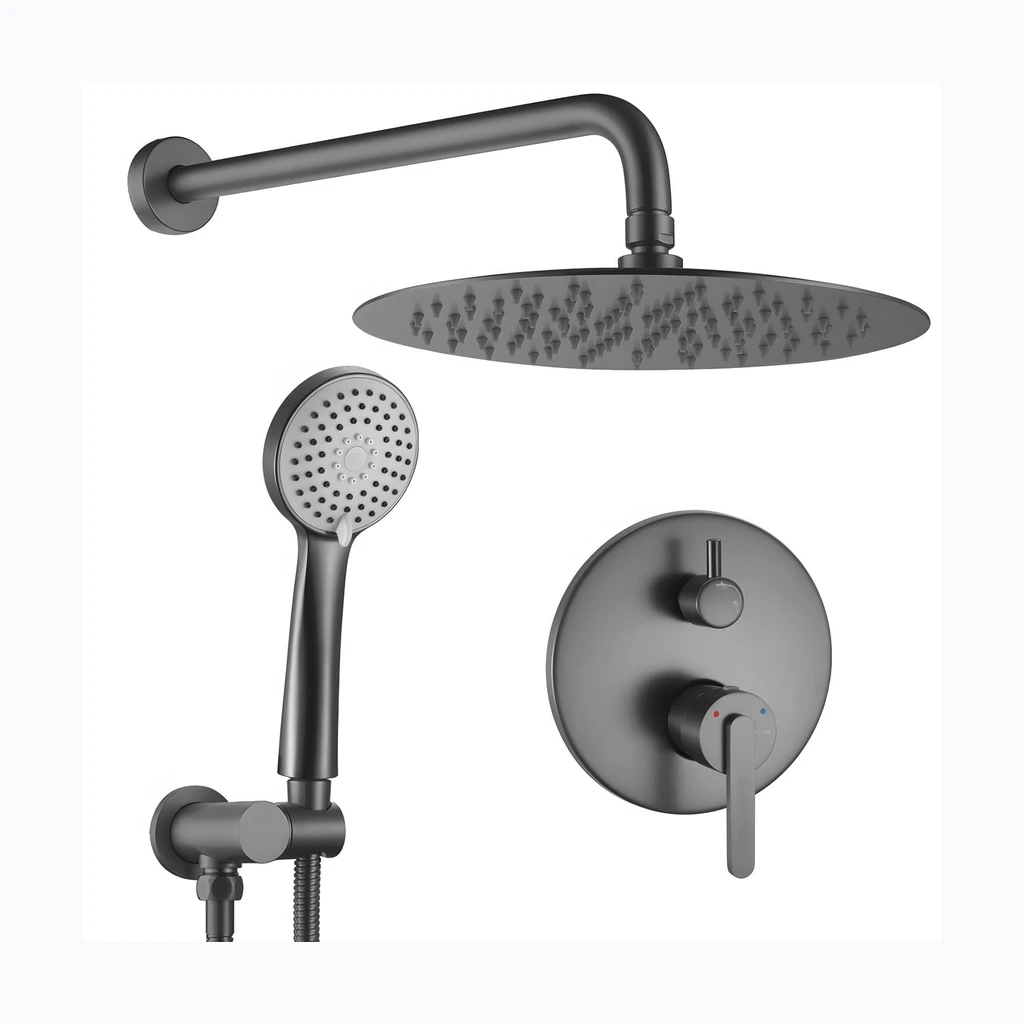 Varjatud dušikomplekt Rea Ontario Gun Grey + BOX (REA-P5504)