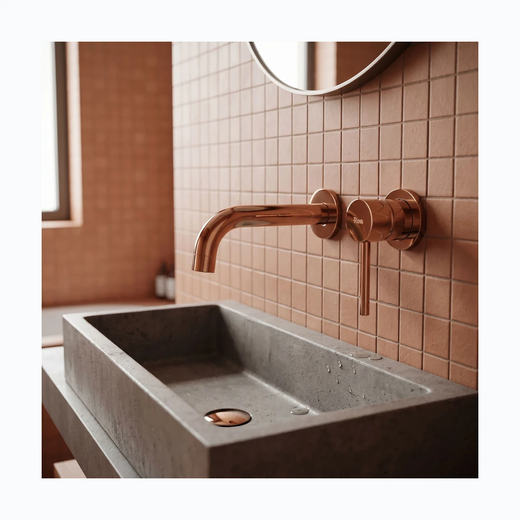 Varjatud paigaldussegisti Rea Lungo Copper + BOX (REA-B7997)