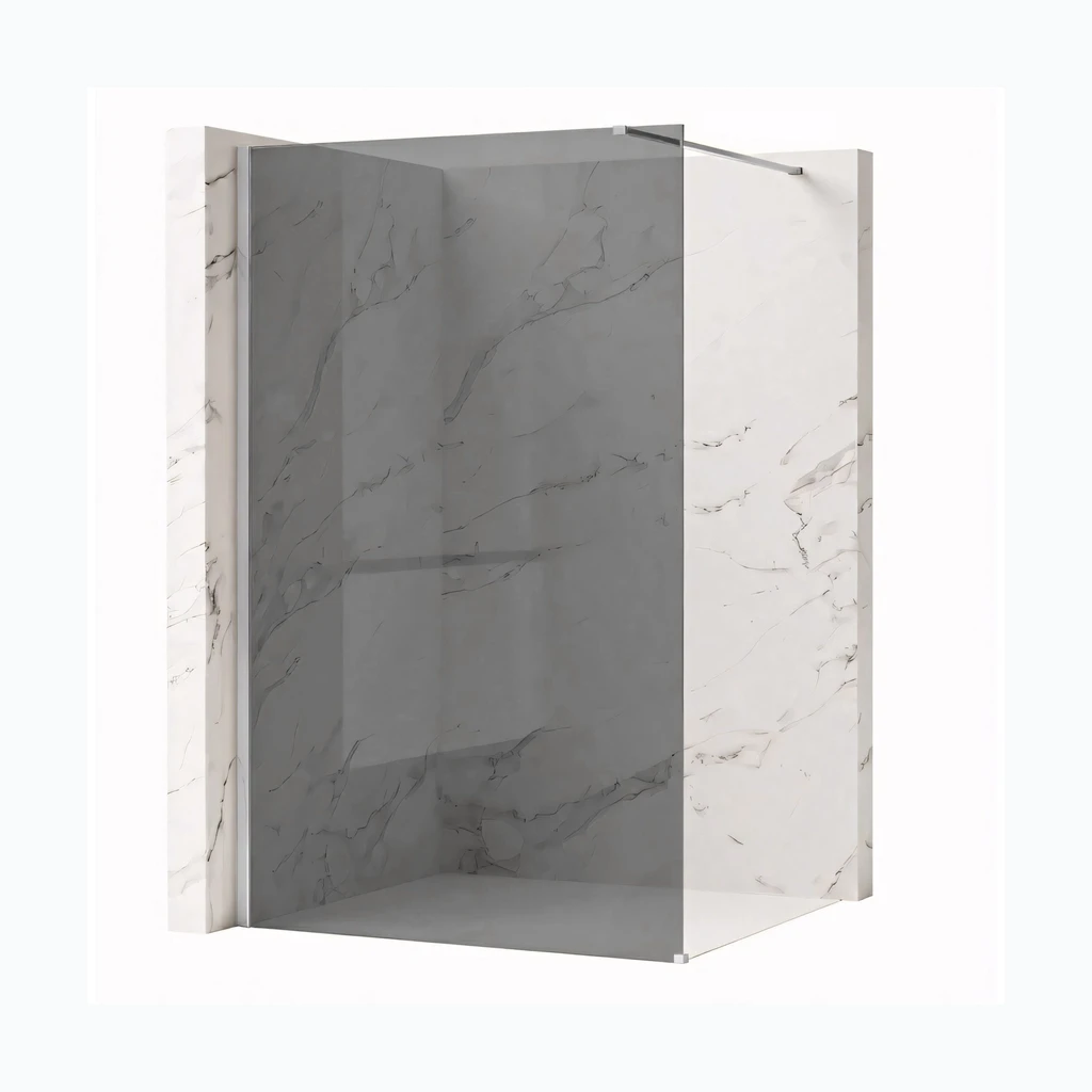 Walk-in dušisein Rea Flexi Grey / Chrome 110 (KPL-K99083)