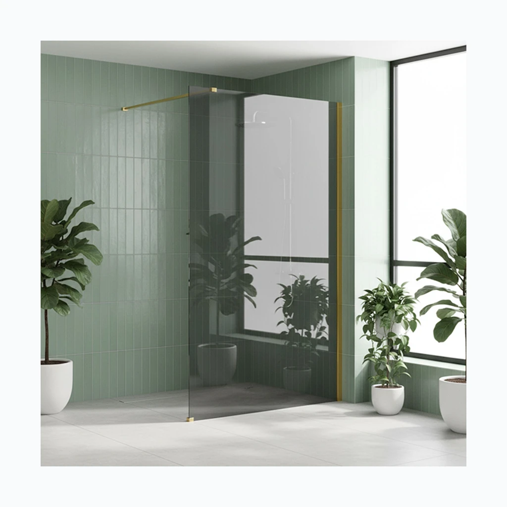 Душевая перегородка Walk-In Rea Flexi Grey / Gold 120 (KPL-K99782)