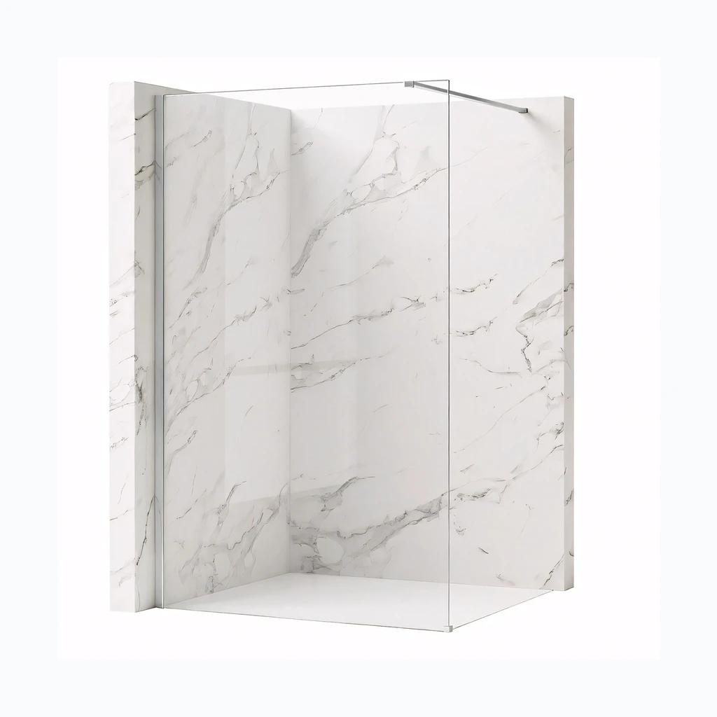 Walk-in dušisein Rea Flexi Transparent / Chrome 110 (KPL-K99061)