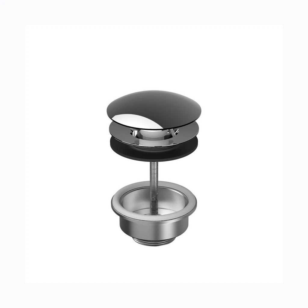 Eumar Waste non-closable (brass, хром) (951-0004-21)
