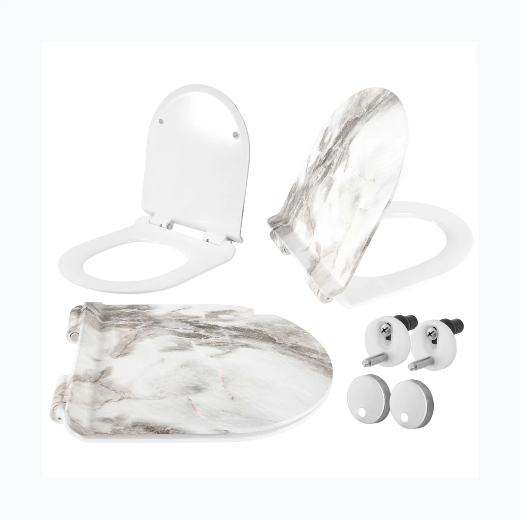 WC ISTE CARLO LAVA Матовый DUROPLAST SLIM (REA-C4620)