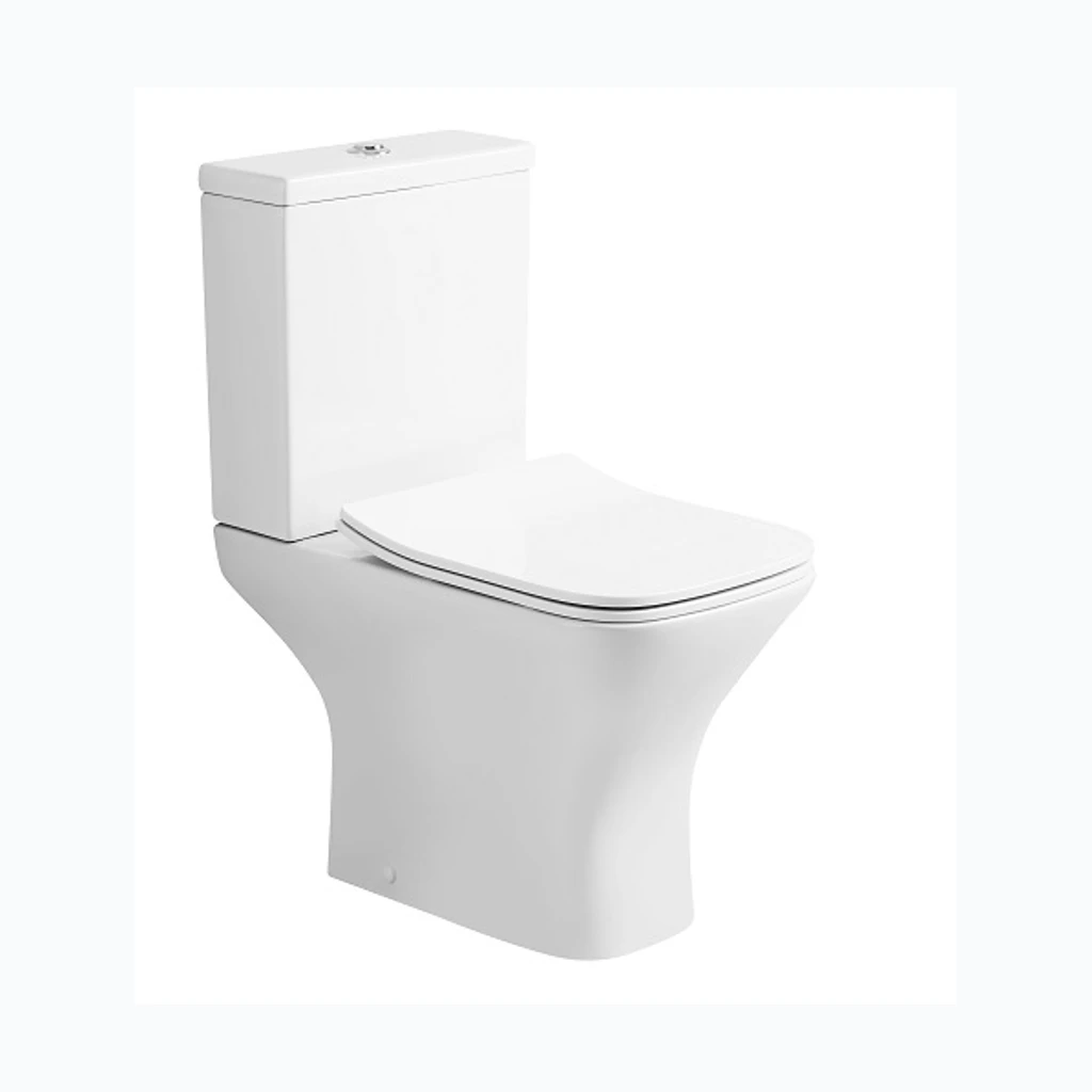WC kompakt AVIL-Rimless tahavooluga+istelaud aeglaselt sulguv (Nordline) (13130)