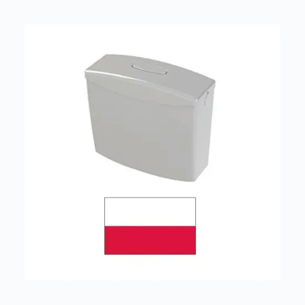 WC loputuskast, valge 600-90001M99, 99 M (8871011)