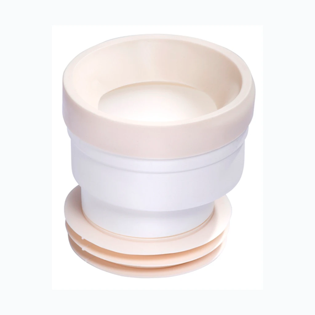 WC-mansett ekstsentriline Ø90-110 x15mm. Meriser (13530)