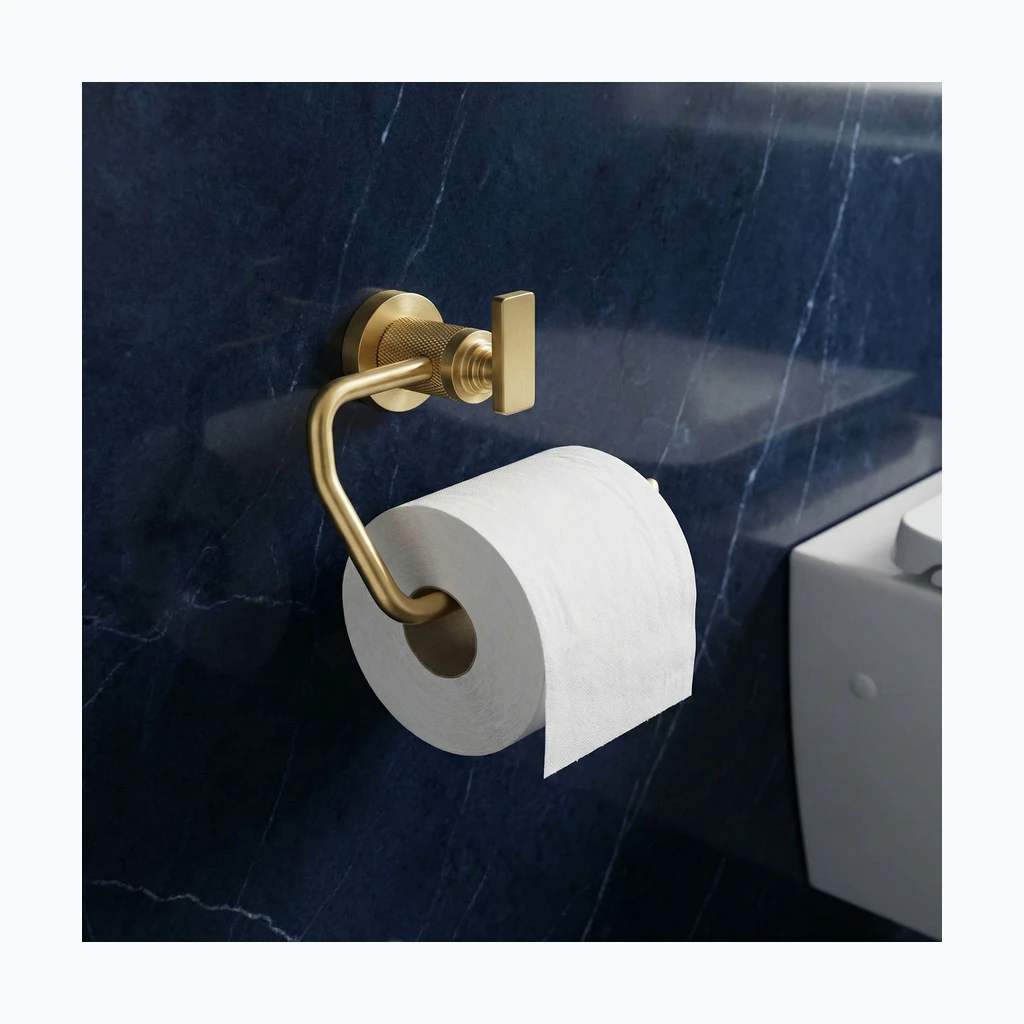 WC-paberi hoidja 81305 Virro Brush Gold (REA-98059)