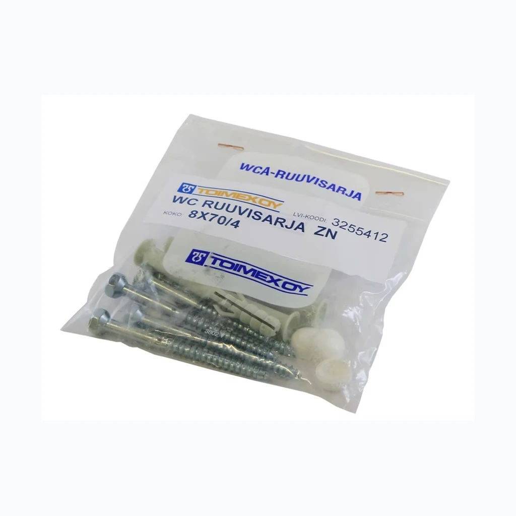 Toimex WC-poti kinnituskruvid 8×80 (3255416)