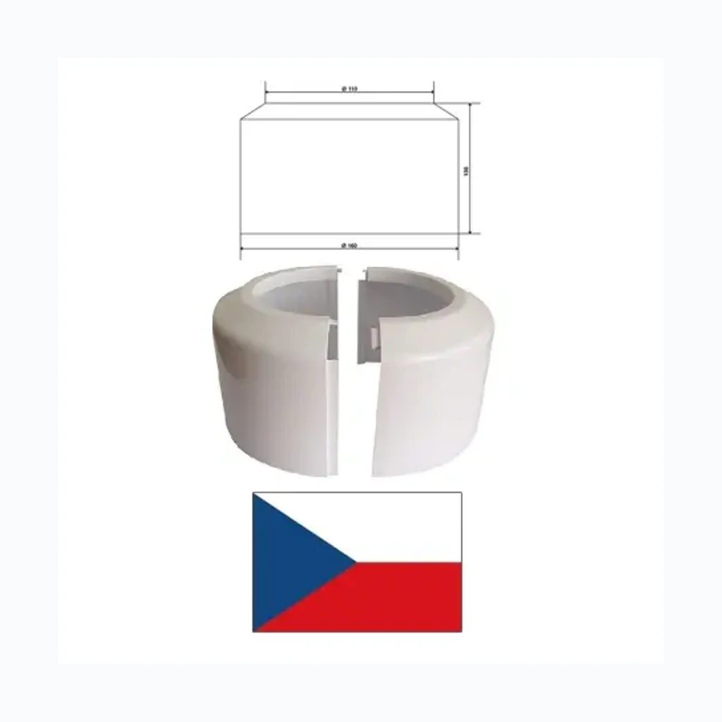 WC rosett DN100 KR10000, kõrge, DN100 (6880011)