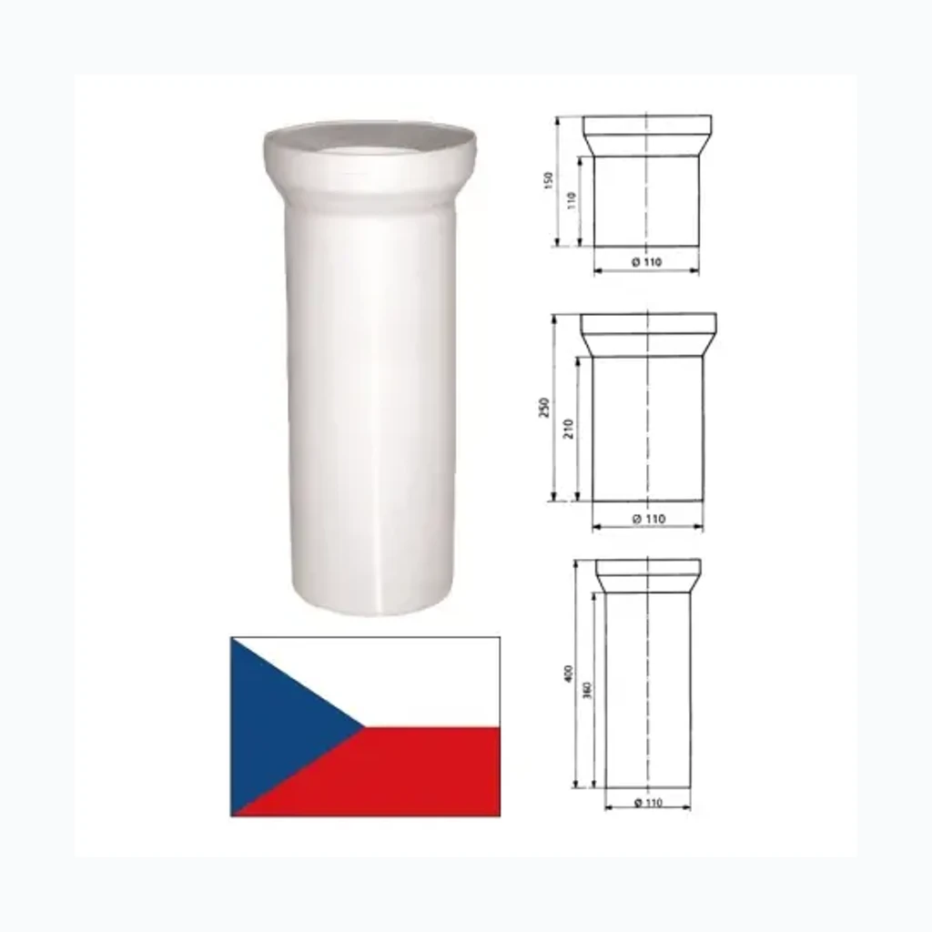 WC фановая труба для подключения KP40000, DN100 (6880008)