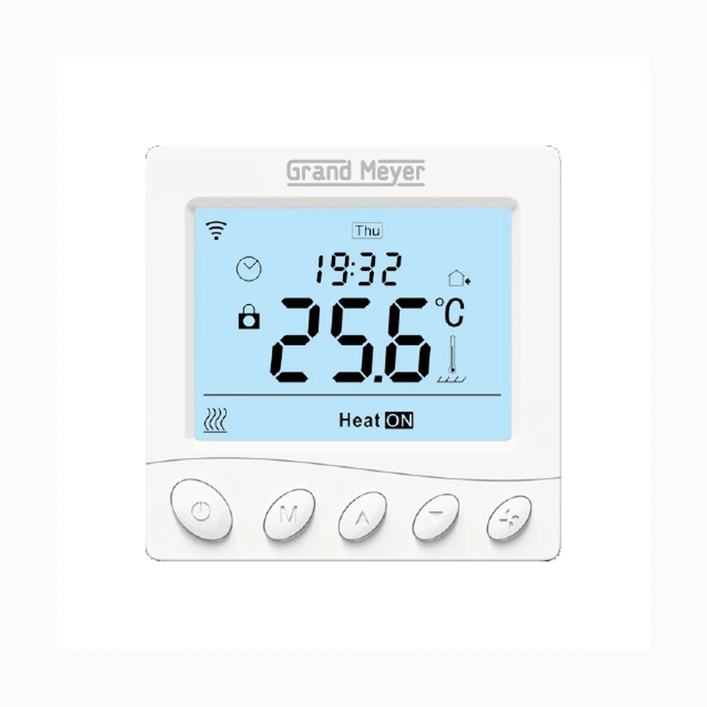 Wi-Fi programmeeritav termostaat W350, 16 A, Valge (KTS-2604)